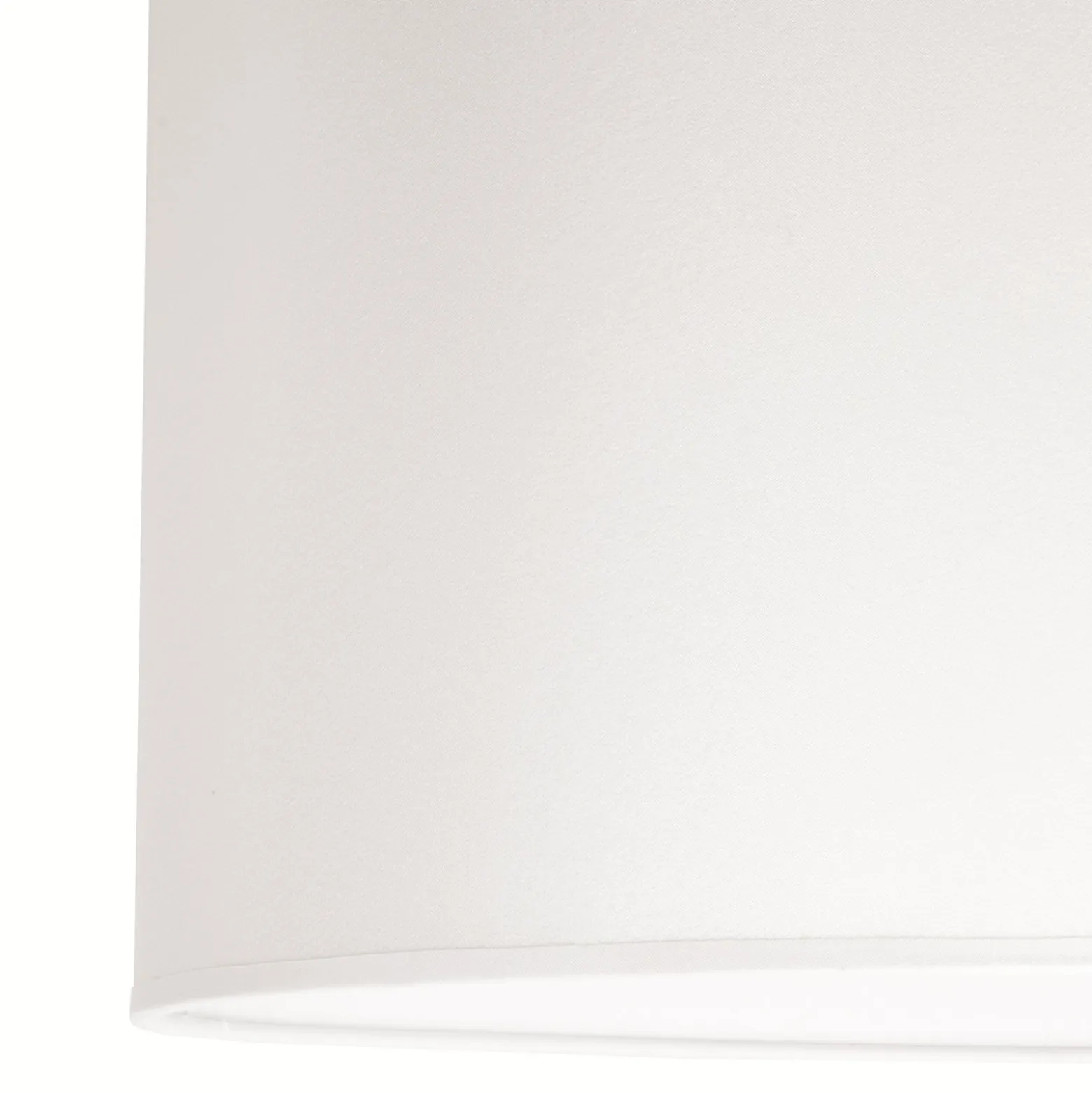 Hängeleuchte Dorset aus Textil, weiß