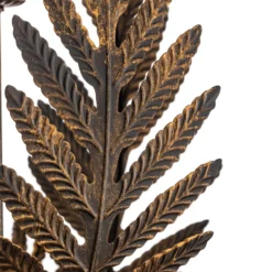 Hängeleuchte Felce als Farn in Bronze