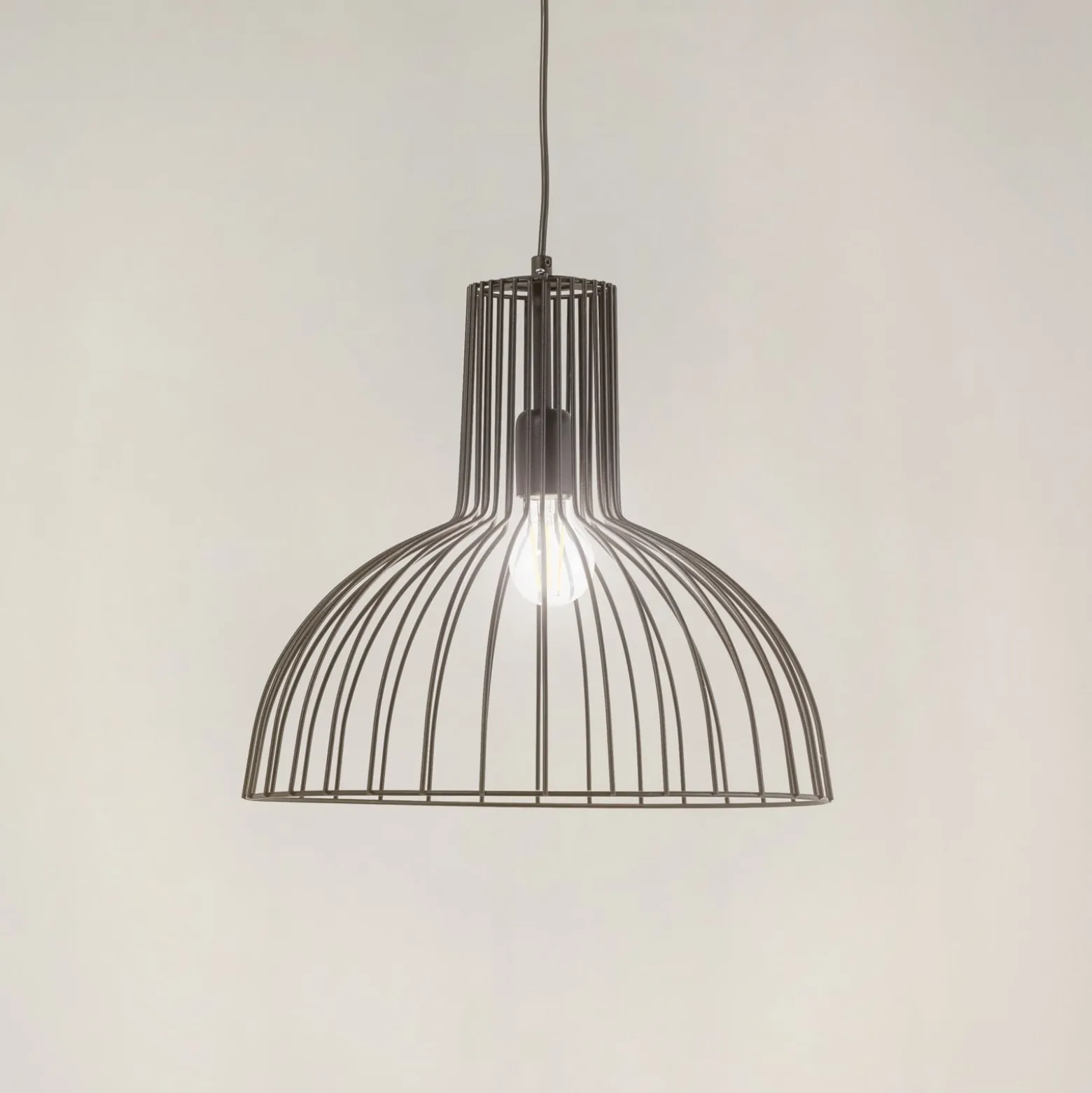 Hängeleuchte Fellini MR-672, schwarz, Metall, Ø 38 cm