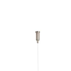 Hängeleuchte Form 4, beige, Metall, 4-flammig, Kegel, E27
