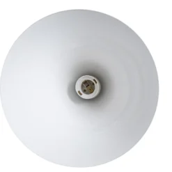 Hängeleuchte Form, rauchblau, Metall, Ø 24 cm, Kegel, E27