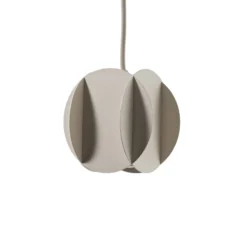 Hängeleuchte GAMBIT, cremeweiß, Ø 10 cm, Metall, GU10-LED