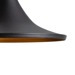 Hängeleuchte Genisy, schwarz, Ø 31 cm, Metall, E27
