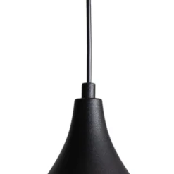 Hängeleuchte Genisy, schwarz, Ø 31 cm, Metall, E27