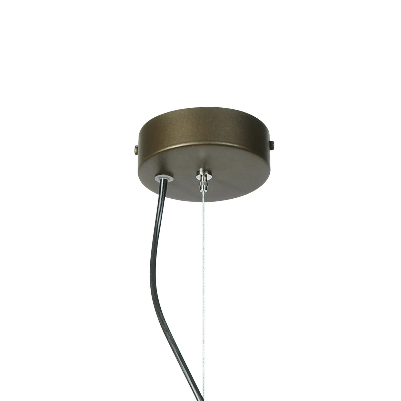 Hängeleuchte Globe, coffee, Ø 51 cm, Metall, 1-flammig, E27