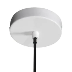 Hängeleuchte Halo Cirque, weiß, Metall, Ø 50 cm, E27