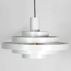 Hängeleuchte Halo Cirque, weiß, Metall, Ø 50 cm, E27