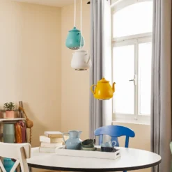 Hängeleuchte Jasse Kaffeekanne 3fl multicolour
