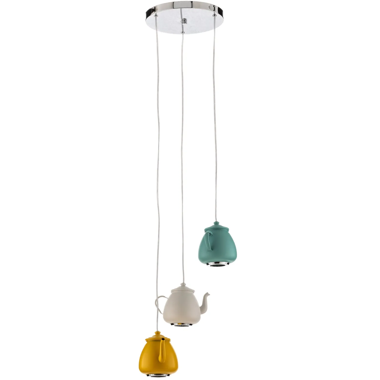 Hängeleuchte Jasse Kaffeekanne 3fl multicolour