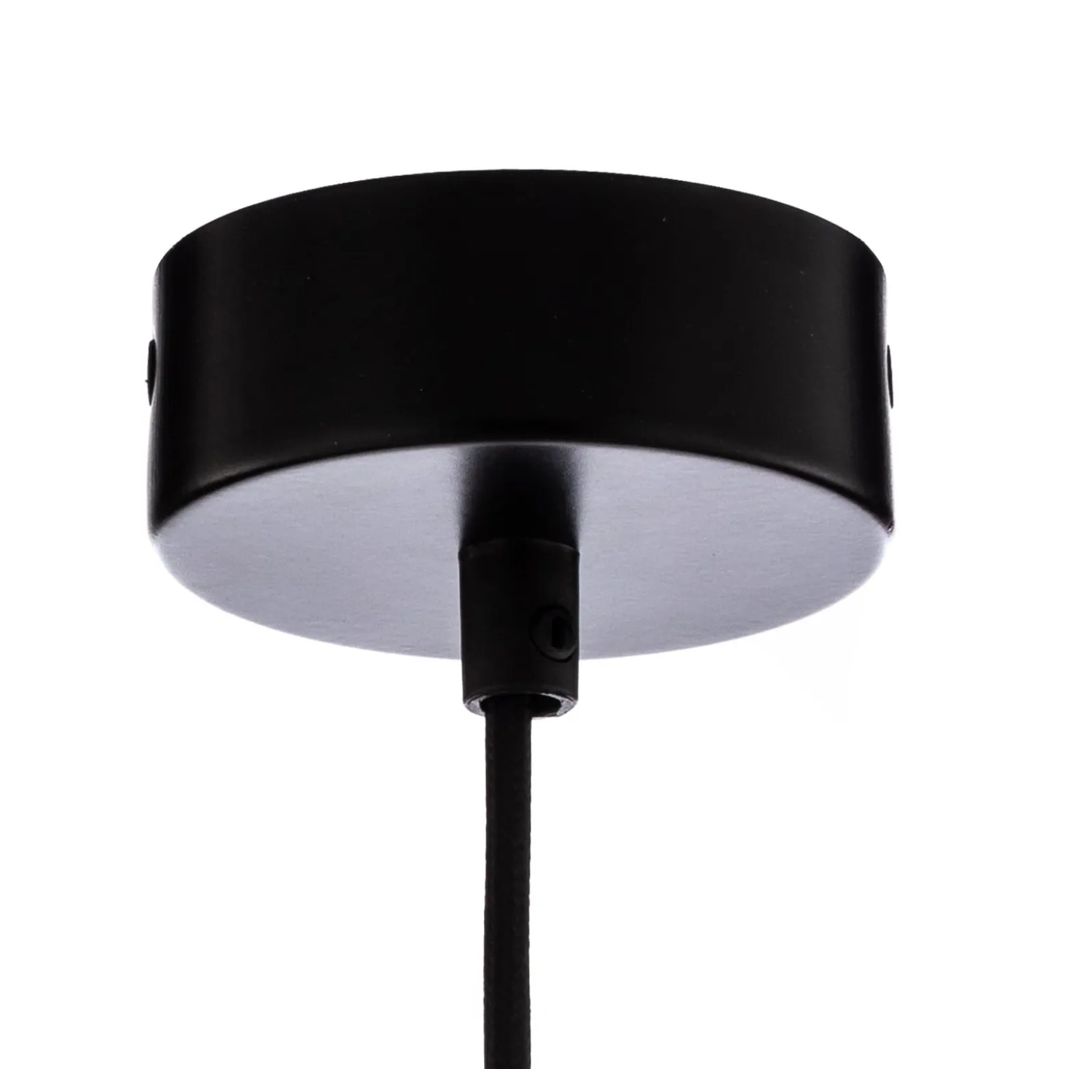 Hängeleuchte Kaja mit Glaskugel klar, Ø 24 cm