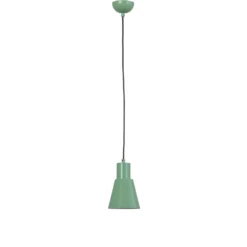 Hängeleuchte Konikkem, mintgrün, Metall, Ø 14 cm, E27