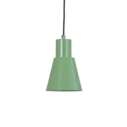 Hängeleuchte Konikkem, mintgrün, Metall, Ø 14 cm, E27