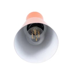 Hängeleuchte Konikkem, orange, Metall, Ø 14 cm, E27