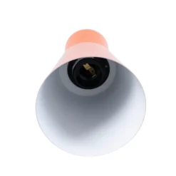 Hängeleuchte Konikkem, orange, Metall, Ø 14 cm, E27