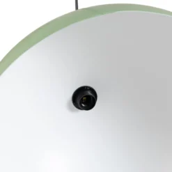 Hängeleuchte Kure, mintgrün, Metall, Ø 60 cm, E27