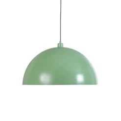 Hängeleuchte Kure, mintgrün, Metall, Ø 60 cm, E27