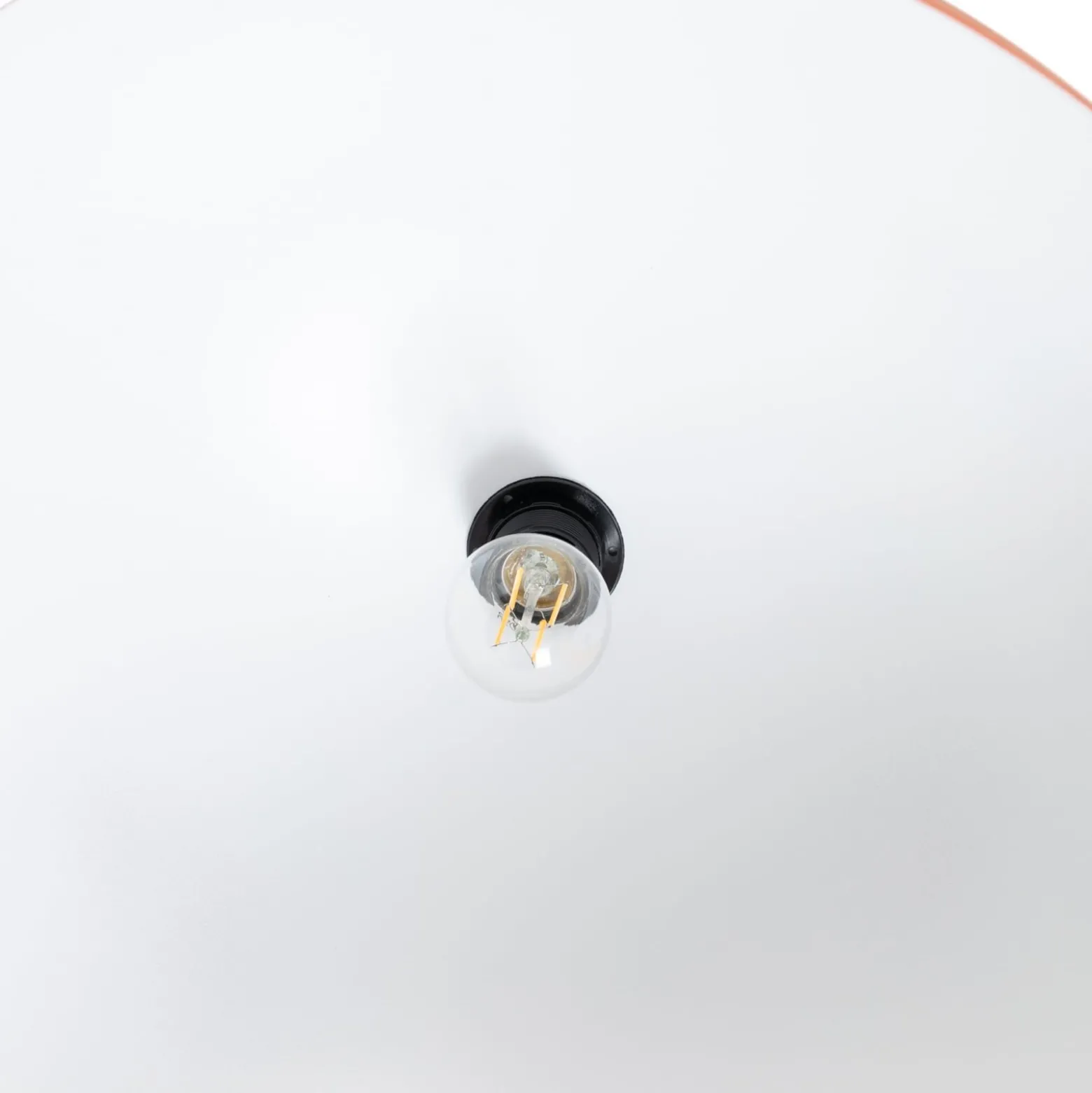 Hängeleuchte Kure, orange, Metall, Ø 60 cm, E27