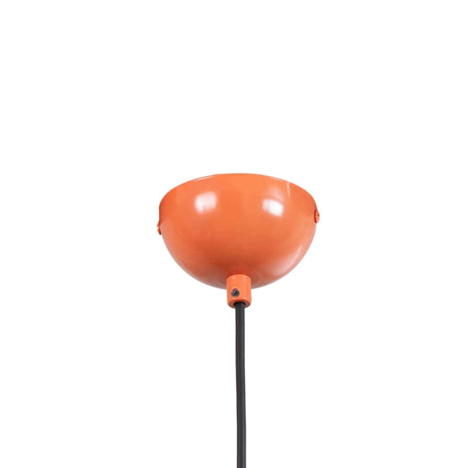 Hängeleuchte Kure, orange, Metall, Ø 60 cm, E27