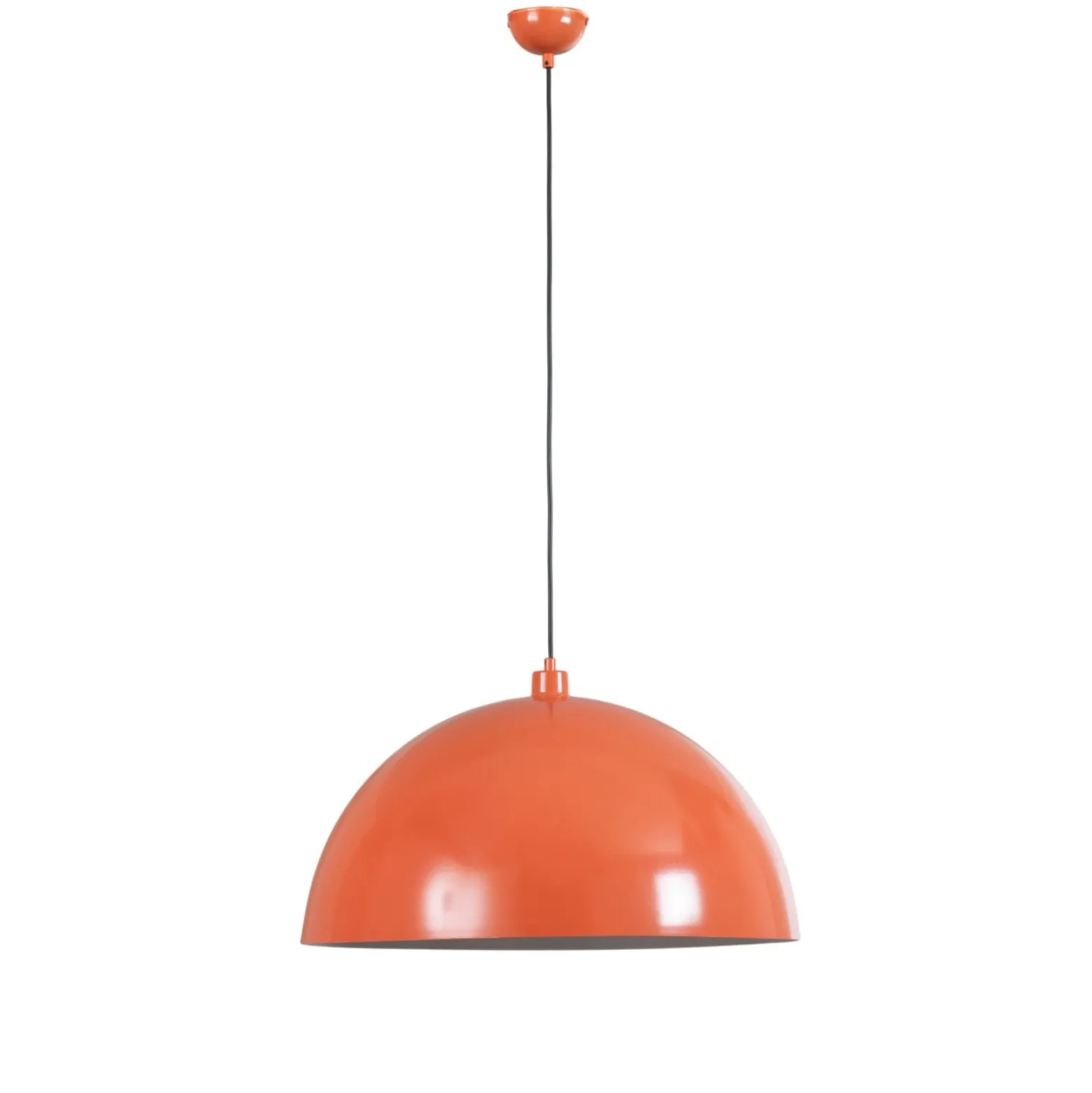 Hängeleuchte Kure, orange, Metall, Ø 60 cm, E27