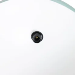 Hängeleuchte Kure, türkis, Metall, Ø 60 cm, E27