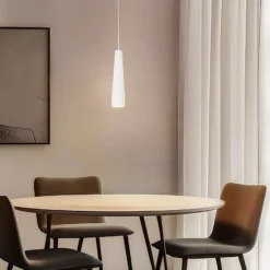 Hängeleuchte Lectra aus Keramik in Kegelform