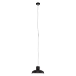 Hängeleuchte Linea, schwarz, einflammig