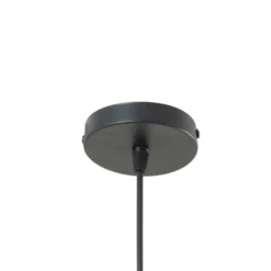 Hängeleuchte Lipeo, schwarz/gold, Ø 50 cm, Metall, E27