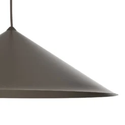 Hängeleuchte Lume XL, braun, Metall, Ø 49 cm, GX53