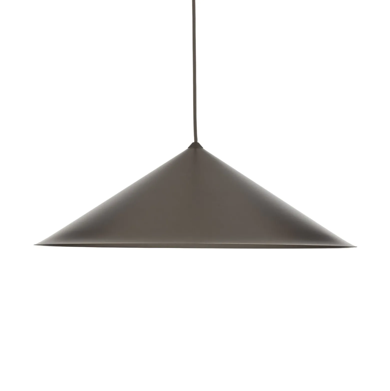 Hängeleuchte Lume XL, braun, Metall, Ø 49 cm, GX53