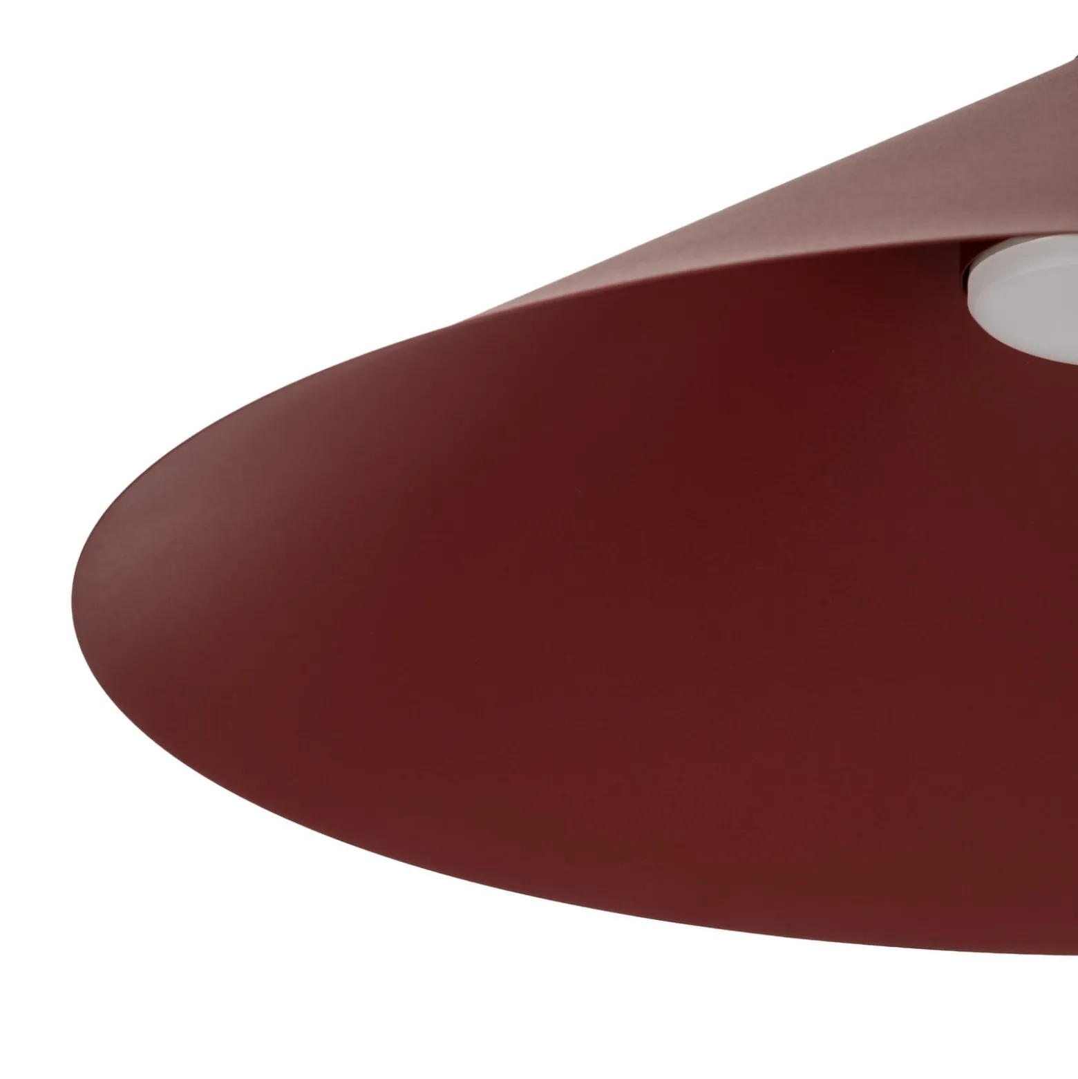 Hängeleuchte Lume XL, burgunderrot, Metall, Ø 49 cm, GX53