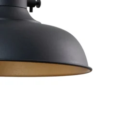 Hängeleuchte Nota, schwarz, Ø 31 cm, Metall, E27