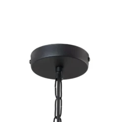 Hängeleuchte Nota, schwarz, Ø 31 cm, Metall, E27