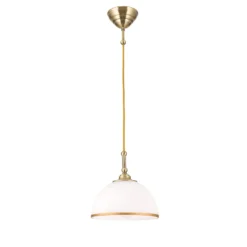 Hängeleuchte Old Lamp mit Textilkabel, einflammig