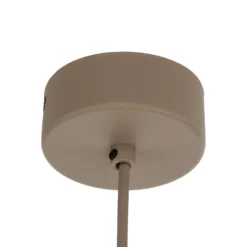 Hängeleuchte Oslo, sandfarben, Metall, Ø 34 cm, E27