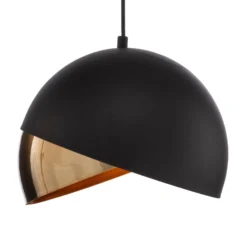 Hängeleuchte Pacman 2633 Ø30cm schwarz/gold