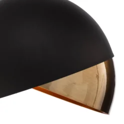 Hängeleuchte Pacman 2633 Ø30cm schwarz/gold