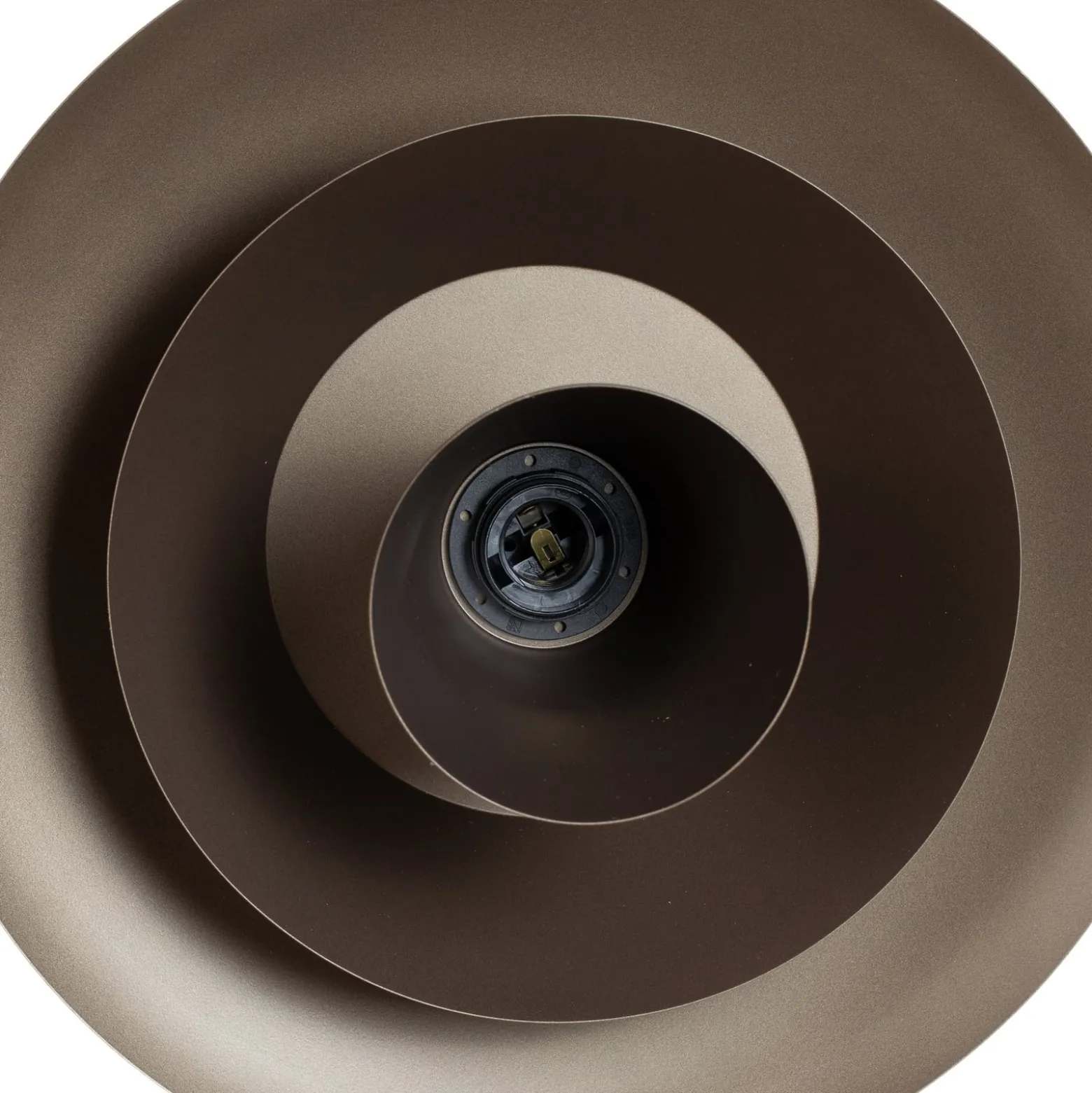 Hängeleuchte Plato, titanfarben, Metall, Ø 38 cm, E27