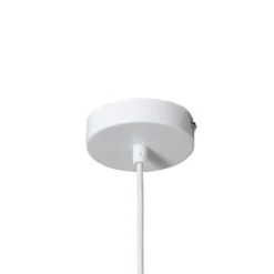 Hängeleuchte Plato, weiß, Metall, Ø 38 cm, E27
