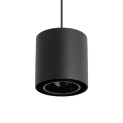 Hängeleuchte Point Duo, schwarz, Stahl, Ø 13 cm, GU10