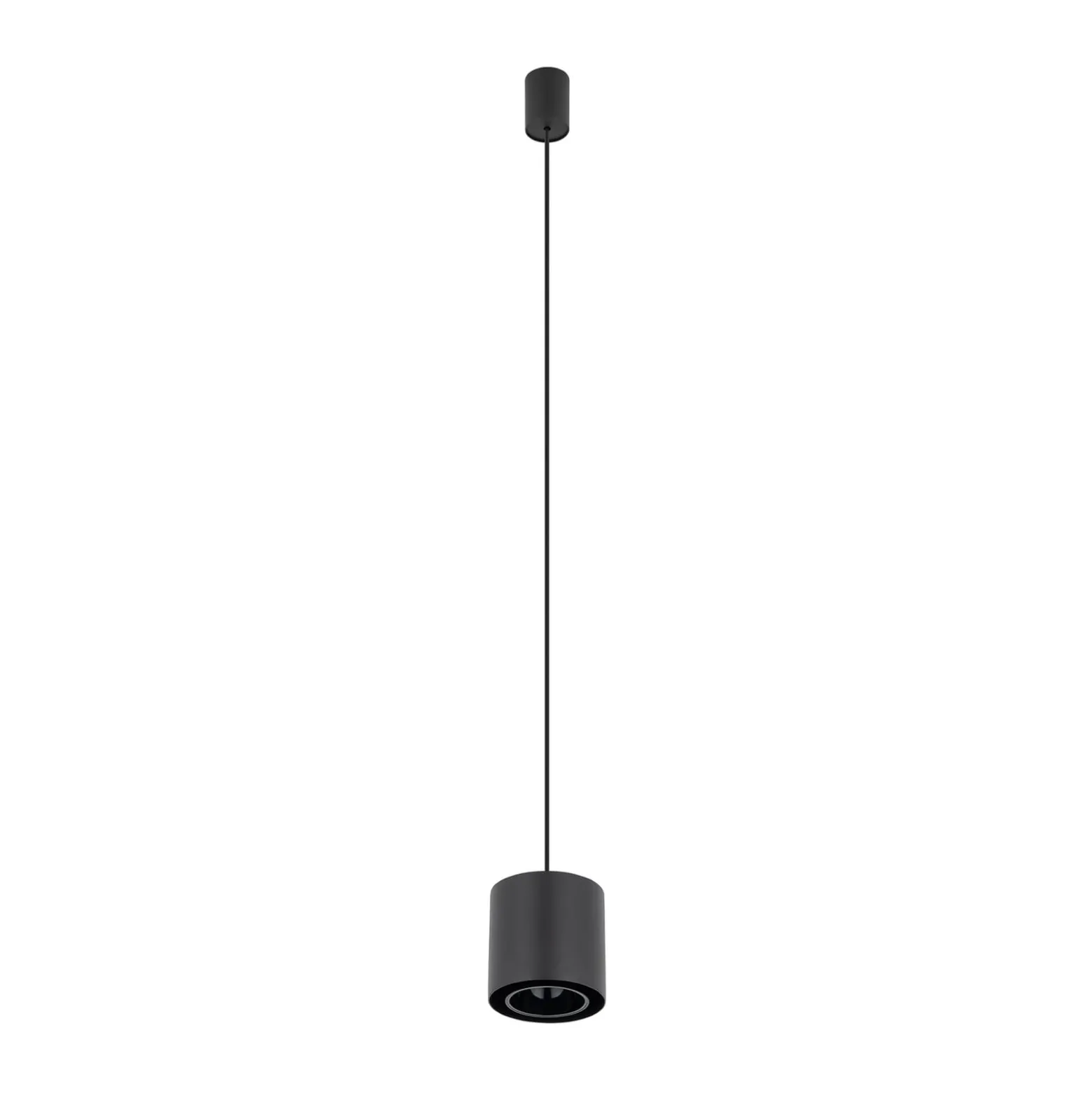 Hängeleuchte Point Duo, schwarz, Stahl, Ø 13 cm, GU10