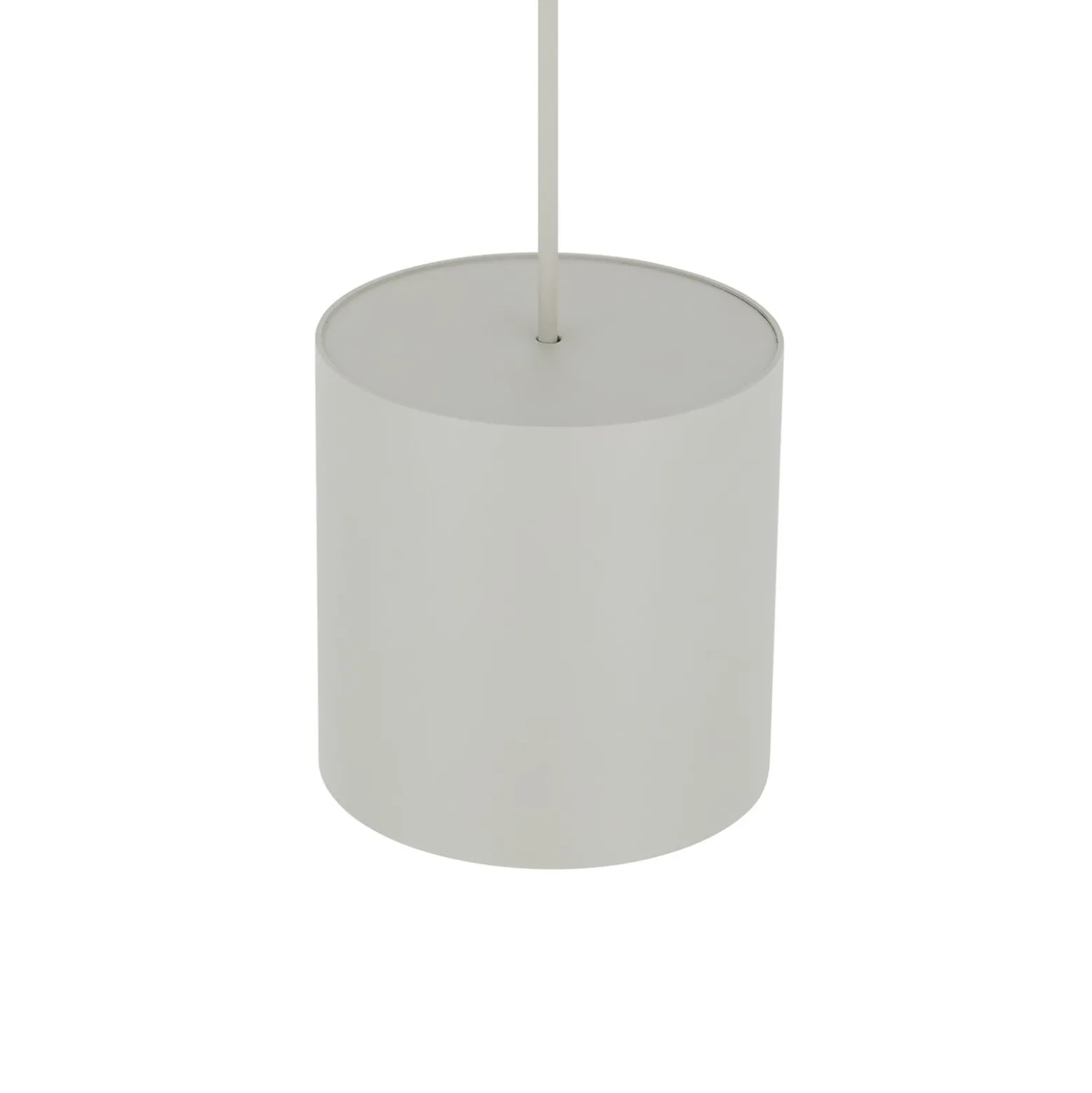 Hängeleuchte Point Duo, seidengrau, Stahl, Ø 13 cm, GU10