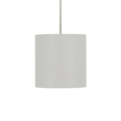 Hängeleuchte Point Duo, seidengrau, Stahl, Ø 13 cm, GU10