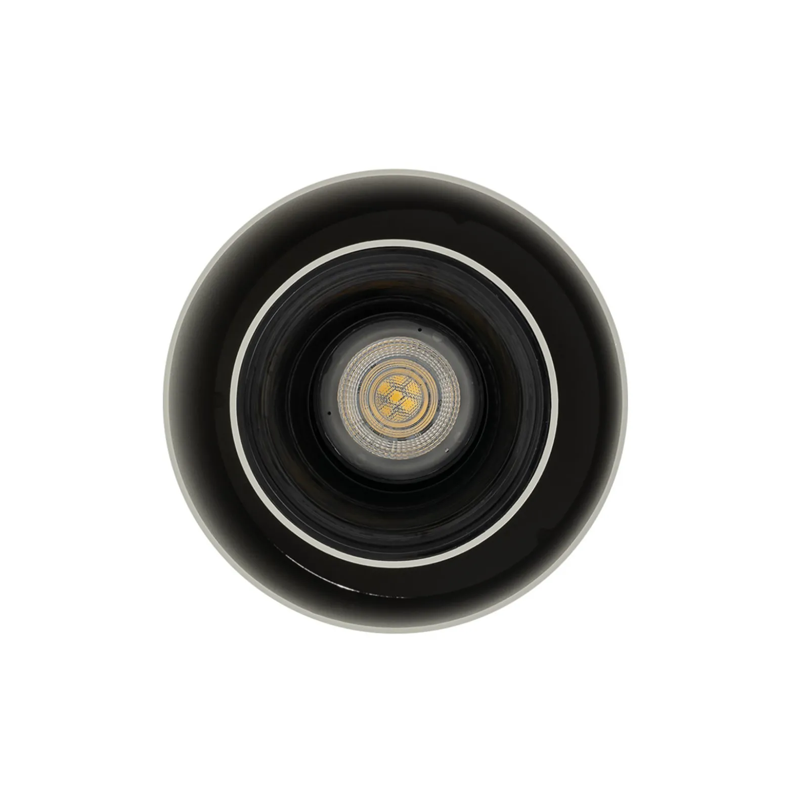 Hängeleuchte Point Duo, seidengrau, Stahl, Ø 13 cm, GU10