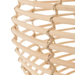 Hängeleuchte RATTAN, Ø 60 cm, naturbraun, Rattan, E27
