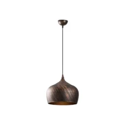 Hängeleuchte Saglam 3761 1-flg. Ø28cm kupfer/gold