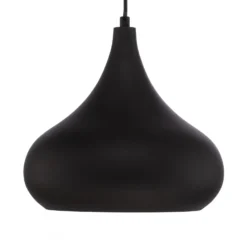 Hängeleuchte Saglam 3774 1-flg. Ø30cm schwarz/gold