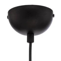 Hängeleuchte Saglam 3774 1-flg. Ø30cm schwarz/gold