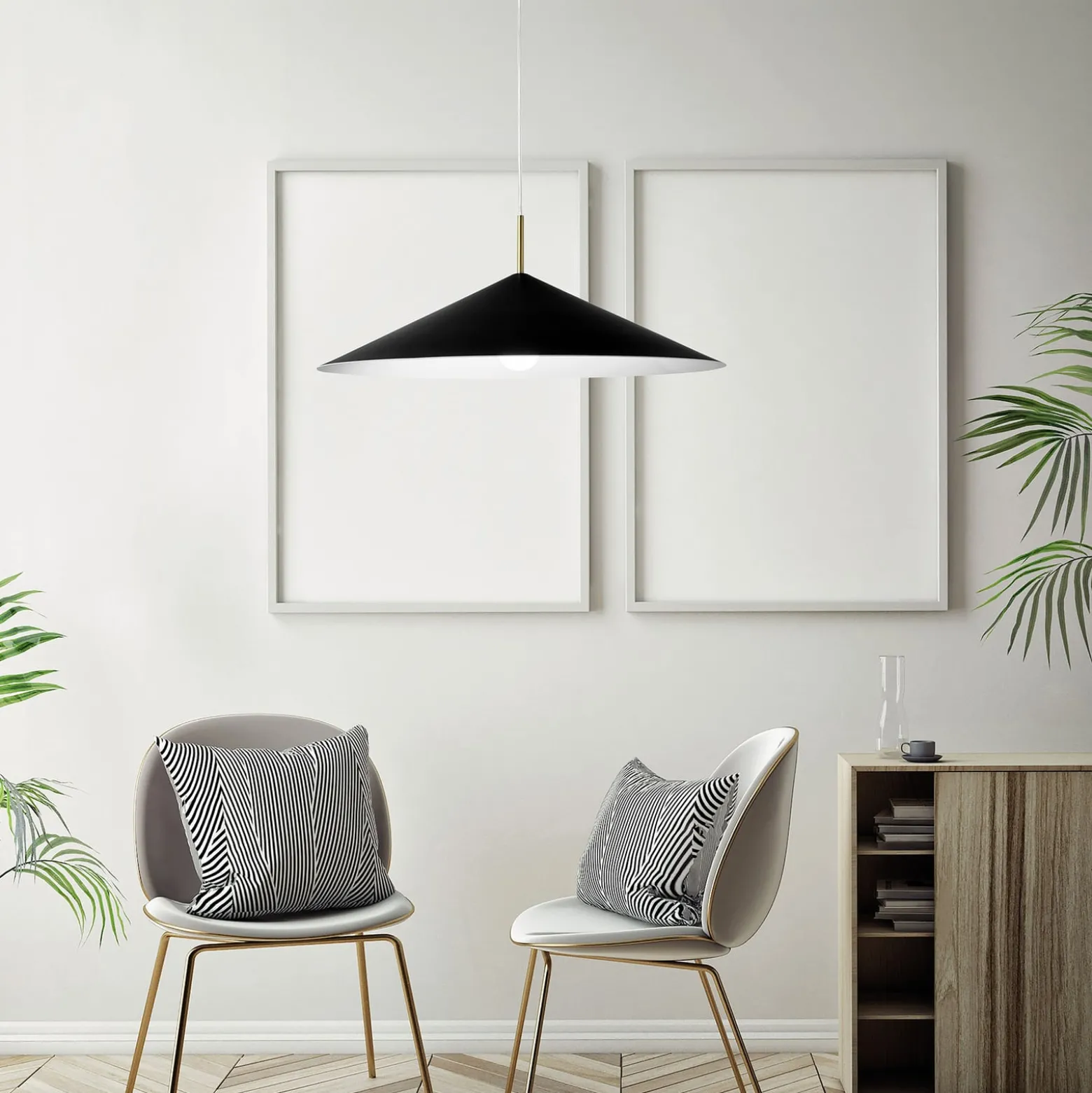 Hängeleuchte Samoi aus Metall, Ø 60 cm