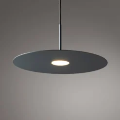 Hängeleuchte Simone, Stahl, umbrablau, Ø 40 cm, GX53