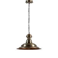 Hängeleuchte Sivani MR-637, gold antik, Metall, Ø 39 cm